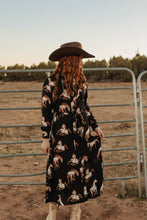 Load image into Gallery viewer, HORSE PRINT DRESS