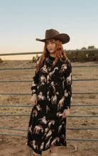 Load image into Gallery viewer, HORSE PRINT DRESS