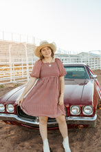 Load image into Gallery viewer, The Hayes Dress in barn check