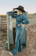 Load image into Gallery viewer, Lainey Wilson X Wrangler Denim Catsuit