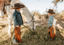 Load image into Gallery viewer, Youth Chinks (should fit 6-9 years old)