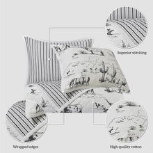 Load image into Gallery viewer, Ranch Life Printed Reversible Quilt Set Twin Size