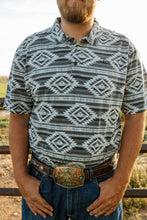 Load image into Gallery viewer, Kimes Tulum Gray Short sleeve polo
