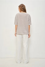 Load image into Gallery viewer, Striped basic tee
