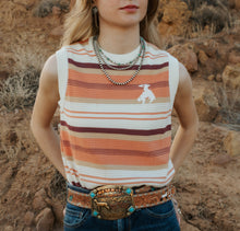 Load image into Gallery viewer, Women's Multi Horse Sweater Vest
