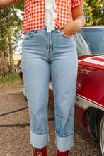Load image into Gallery viewer, The Kate High Rise Barrel Jean
