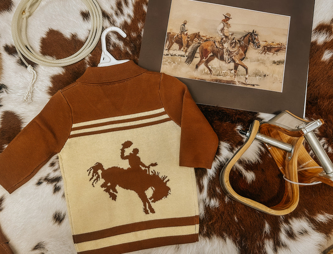 Bucking Horse Sweater
