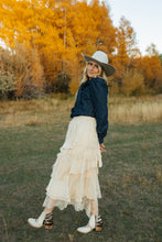 Load image into Gallery viewer, Lacy Tiered Maxi Skirt
