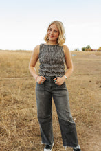 Load image into Gallery viewer, Gingham printed tank
