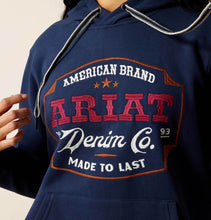 Load image into Gallery viewer, Womens Ariat emblem hoodie
