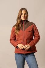 Load image into Gallery viewer, Lenora Burnt Red Kimes Jacket
