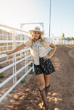 Load image into Gallery viewer, Boot Print Concho Button Down Shorts
