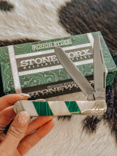 Load image into Gallery viewer, Rough Ryder Stoworkx Trapper Pocket Knife
