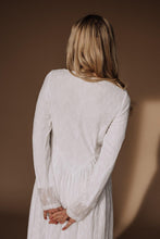 Load image into Gallery viewer, The Avery white front zip Temple dress
