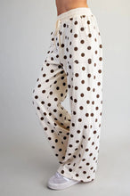 Load image into Gallery viewer, oatmeal polka dot pant
