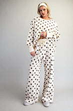 Load image into Gallery viewer, oatmeal polka dot pant
