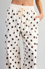 Load image into Gallery viewer, oatmeal polka dot pant
