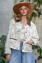 Load image into Gallery viewer, grid jacket
