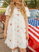 Load image into Gallery viewer, The Maeve In Spring Buds Dress
