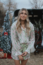 Load image into Gallery viewer, DOORBUSTER PRICE/ Pink Gingham Christmas PJ Set
