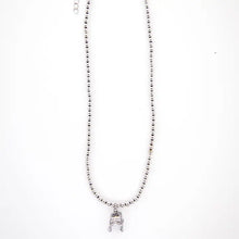Load image into Gallery viewer, 16" 18K Gold Plated Burnished Necklace with Saddle Charm
