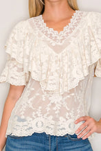 Load image into Gallery viewer, LACE BLOUSE
