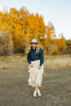 Load image into Gallery viewer, Lacy Tiered Maxi Skirt
