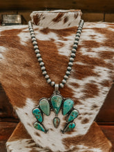 Load image into Gallery viewer, Genuine 8mm-22&quot; Navajo Necklace W/ Pendant
