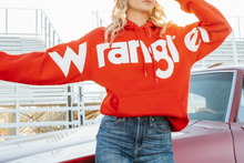 Load image into Gallery viewer, Wrangler Red Logo Women's Hoodie
