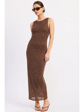 Load image into Gallery viewer, Brown Lace Dress
