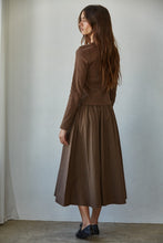 Load image into Gallery viewer, Sweet Emma Cardigan Chocolate Top
