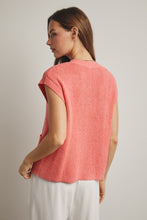 Load image into Gallery viewer, Guava Sweater Vest With Statement Buttons
