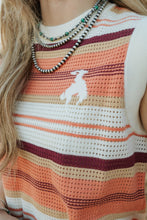 Load image into Gallery viewer, Women's Multi Horse Sweater Vest
