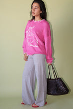 Load image into Gallery viewer, Lucky Baby Stitch Pink Sweater
