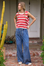 Load image into Gallery viewer, Red Crochet sweater top
