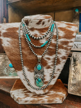 Load image into Gallery viewer, Genuine 6mm-20&quot; Navajo Necklace W/ Pendant
