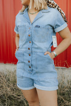 Load image into Gallery viewer, Wrangler Denim romper

