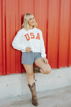 Load image into Gallery viewer, USA White Pullover
