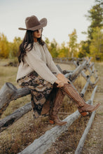 Load image into Gallery viewer, A LINE MAXI SKIRT IN BOHO BANDANA
