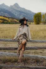 Load image into Gallery viewer, A LINE MAXI SKIRT IN BOHO BANDANA
