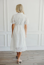 Load image into Gallery viewer, The Cosette In White Eyelet Dress
