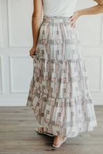 Load image into Gallery viewer, Pink/Grey patchwork Skirt

