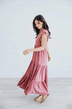 Load image into Gallery viewer, The Ettie in Berry dress
