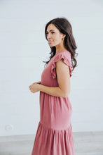 Load image into Gallery viewer, The Ettie in Berry dress

