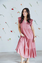 Load image into Gallery viewer, The Ettie in Berry dress
