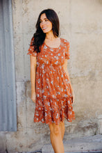 Load image into Gallery viewer, The Renee in foral spice dress
