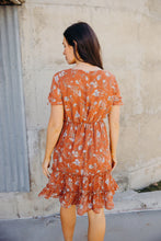 Load image into Gallery viewer, The Renee in foral spice dress
