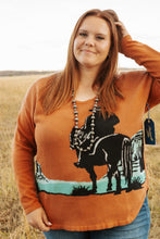 Load image into Gallery viewer, PLUS SIZE Cowboy Sweater
