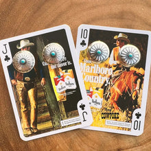 Load image into Gallery viewer, Pinwheel Turquoise Concho Stud Earrings
