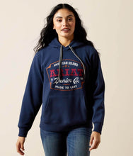 Load image into Gallery viewer, Womens Ariat emblem hoodie
